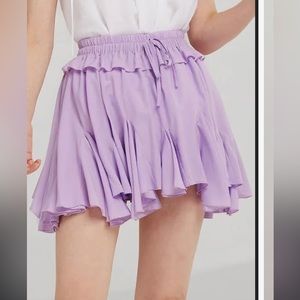 Lavender Skort size S/M NWT
